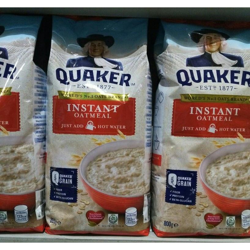 Quaker Instant Oatmeal 800G | Shopee Philippines