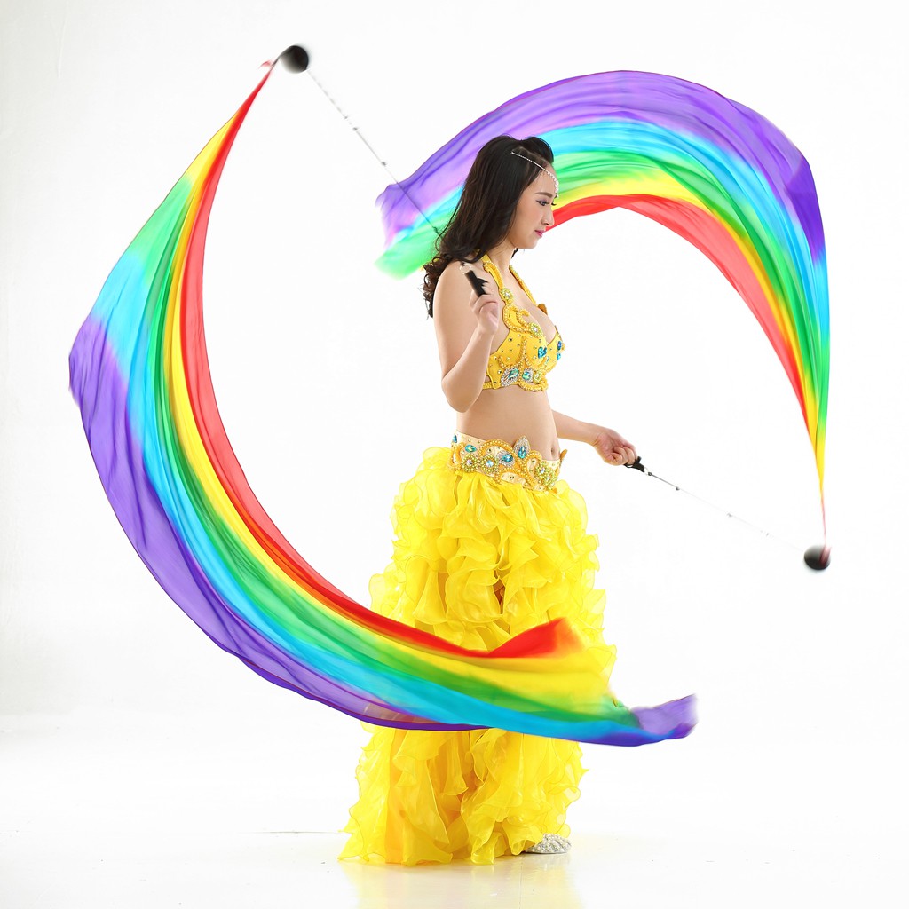 Finger Play Belly Dance Helpers Thrown Poi Balls with Adjustable Balls Chain