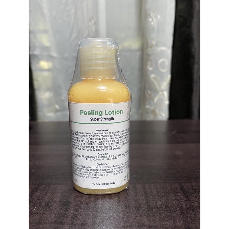 peel off lotion