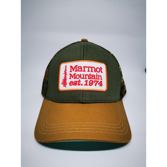 marmot retro trucker hat