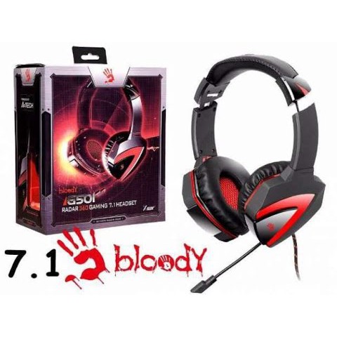 A4TECH G501 Bloody Gaming Headset 7.1 Surround Sound | Shopee Philippines