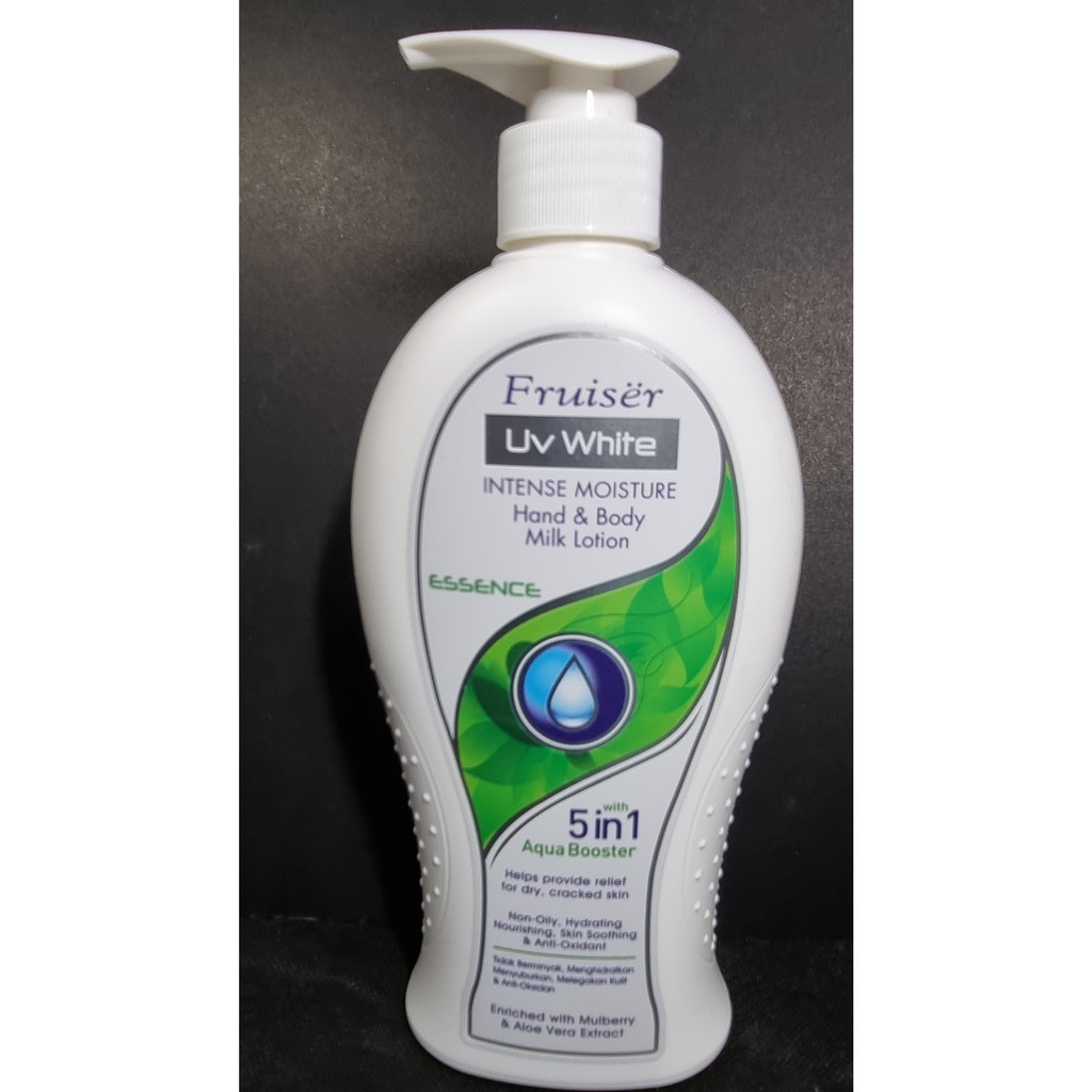 Fruiser Uv White Intense Moisture Hand & Body Milk Lotion 400ml