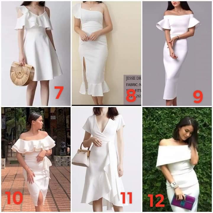 Classy Chic Elegant Dresses for Civil Wedding, Graduation, Birthdays,  Baptism, Party, Casual Dress | Shopee Philippines