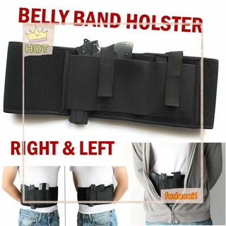 Details about   Tactical Belly Band Holster Concealed Hand Gun Carry Pistol Waist Hidden Belt US 