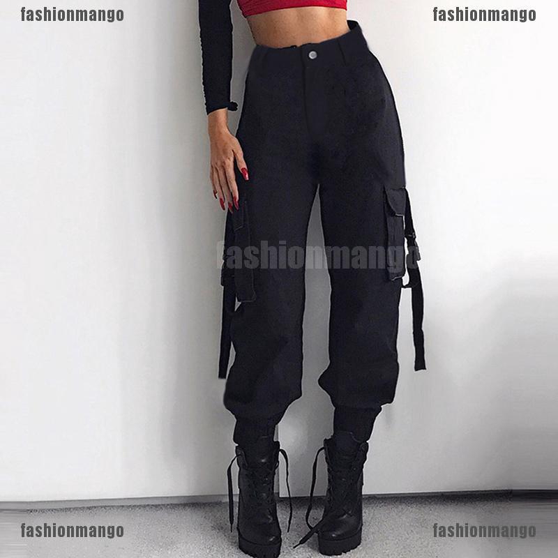 skinny cargo joggers womens