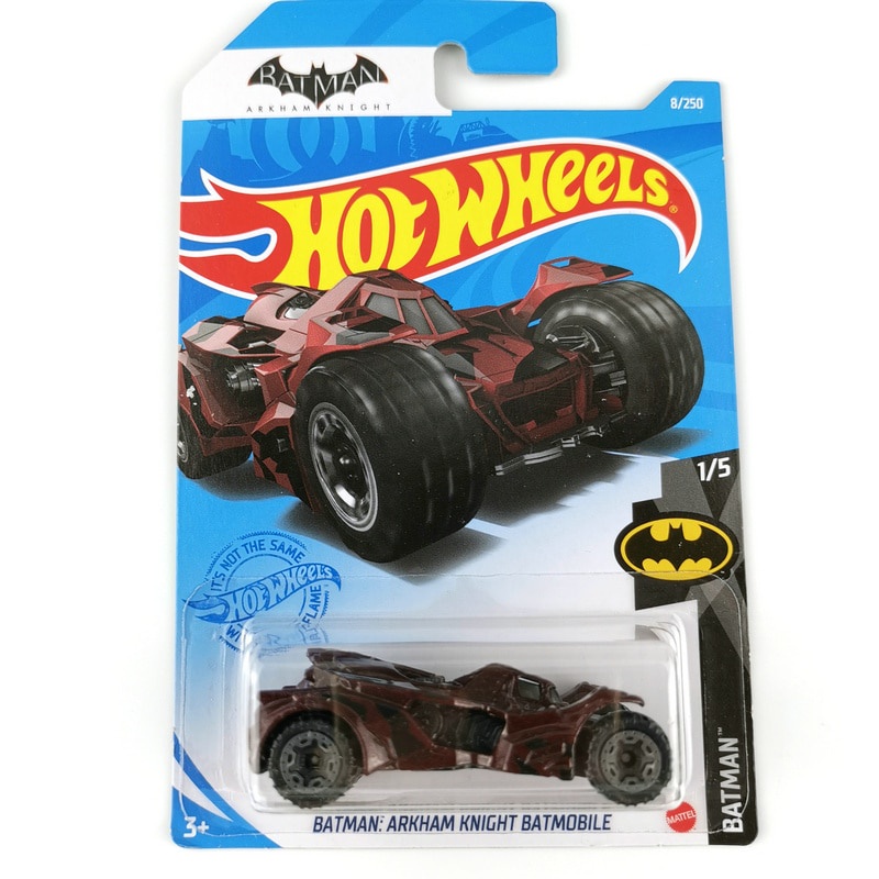20218 Hot Wheels Cars BATMAN ARKHAM KNIGHT BATMOBILE 1/64 Metal