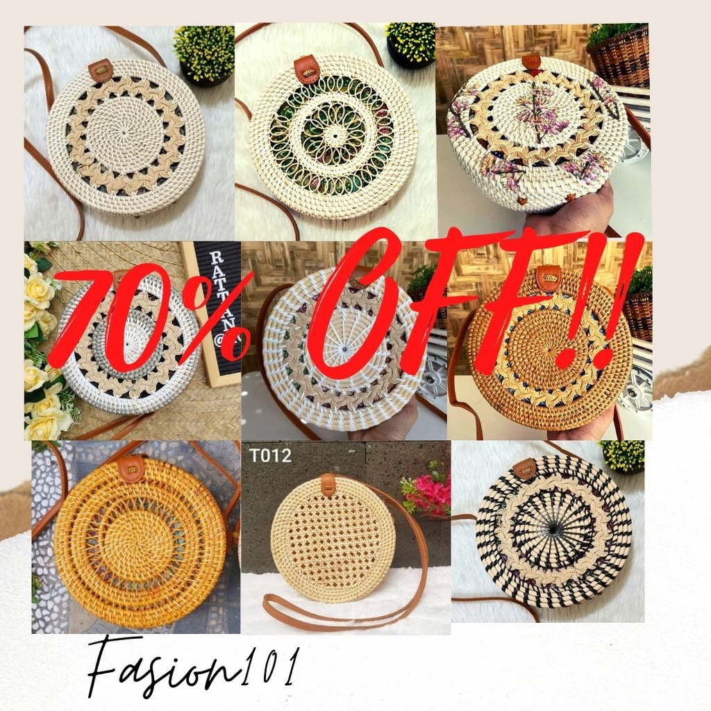 Original Rattan Bag Authentic Bali Rattan Bag Variant Rattan Sling