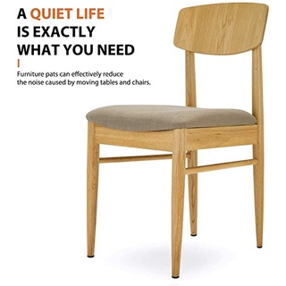 DIY Furniture Chair Leg Pad Table Leg Non-slip Silent Rubber Feet Cushion Floor Protection Pad Round #4
