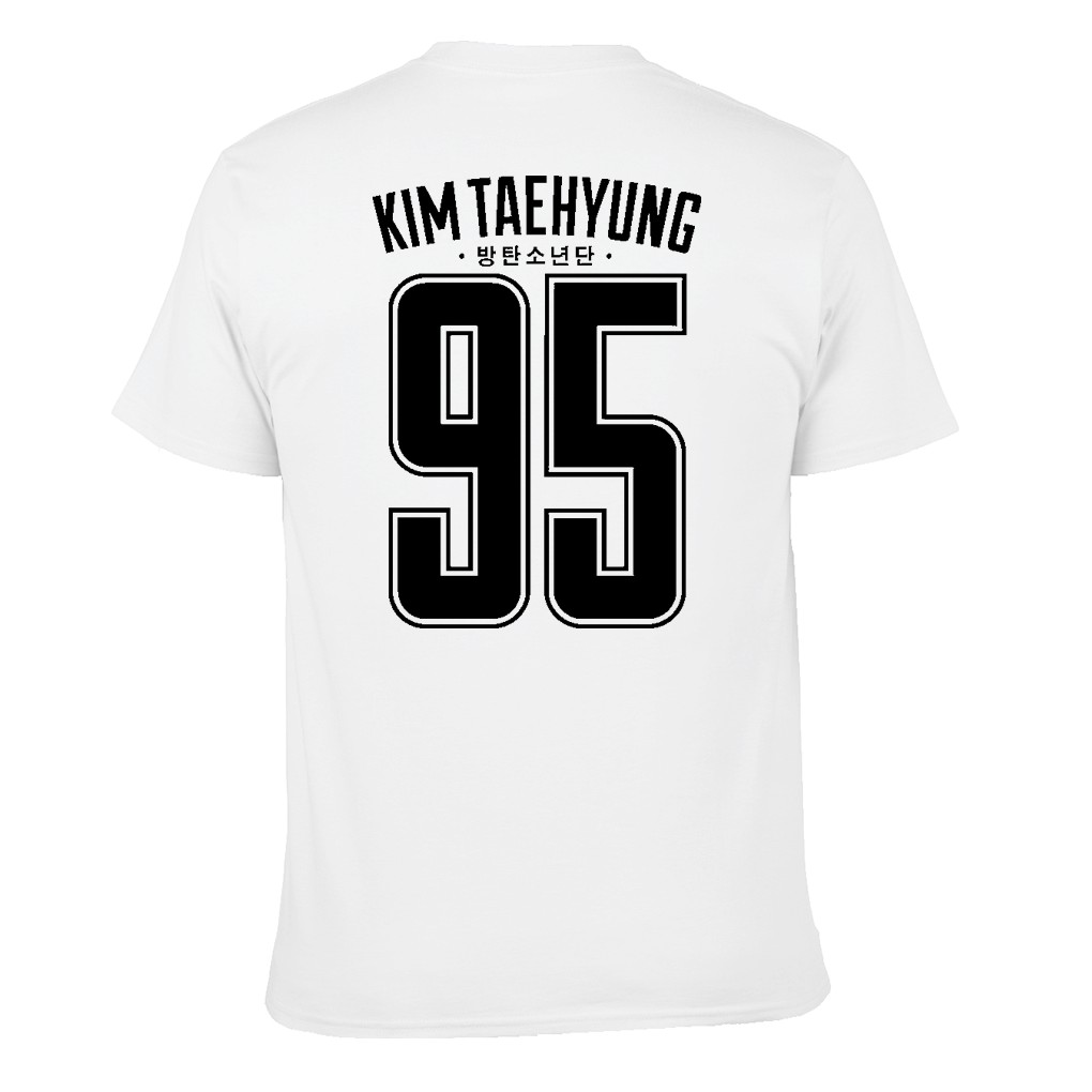 Fan Arena BTS Inspired Kim Taehyung T- shirt (White) | Shopee Philippines