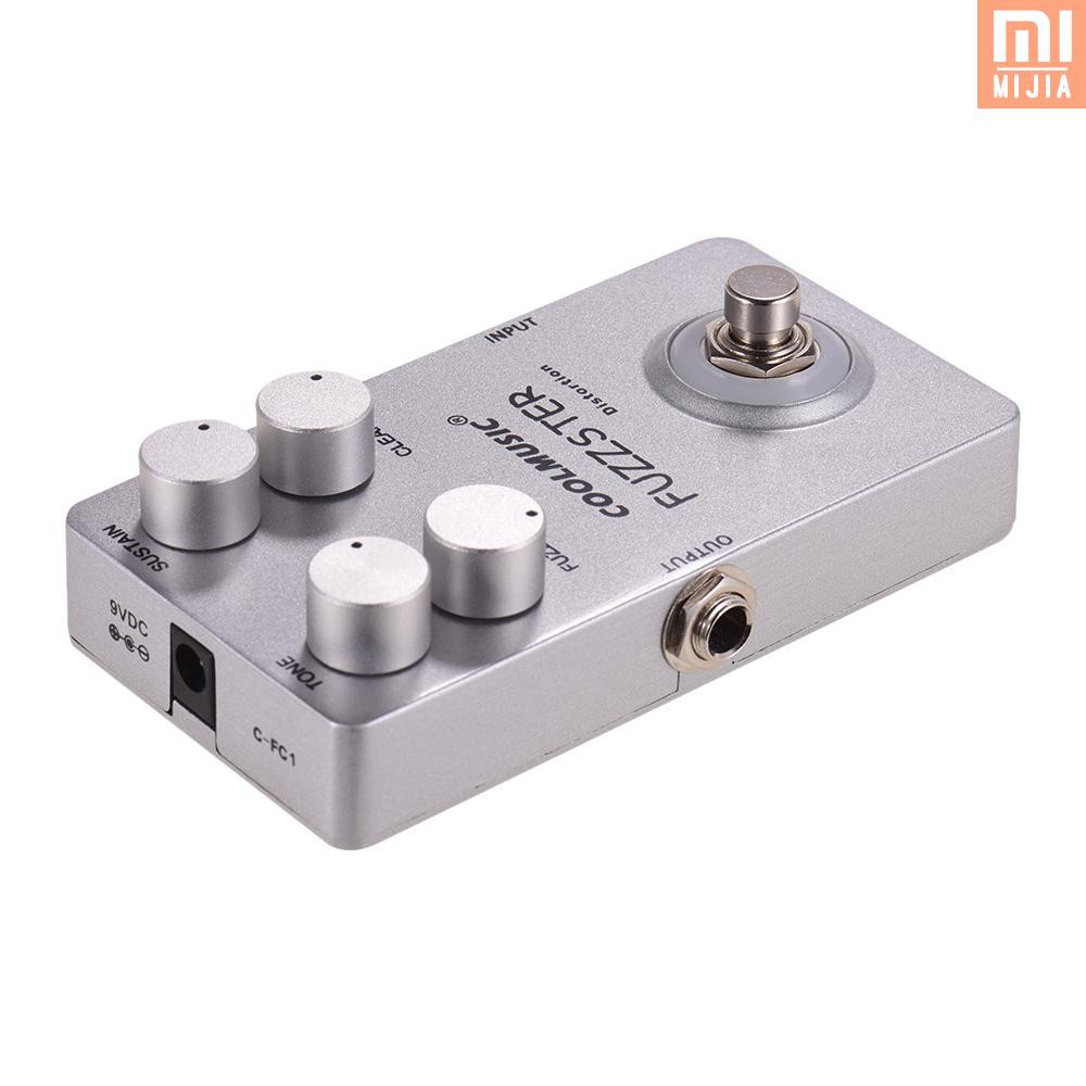 in stock COOLMUSIC CFC1 Fuzzster Distortion Guitar Effect Pedal Bass Fuzz Pedal for Electric