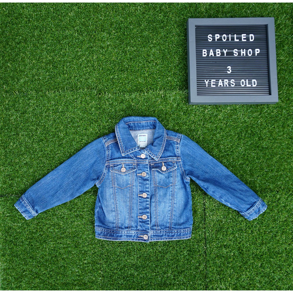 old navy baby denim jacket