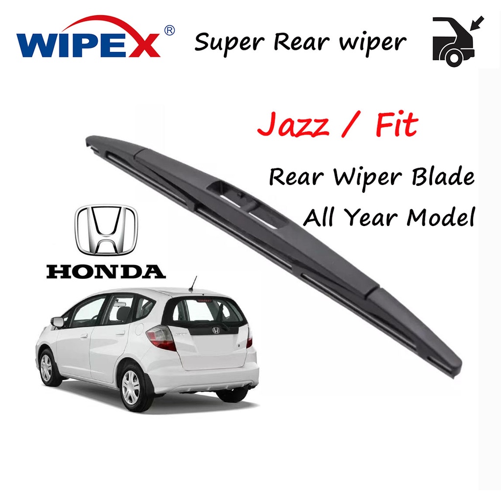 (Original) Honda JAZZ Rear Wiper Blade pcs for All year model FIT Car Back Window Wipers (only