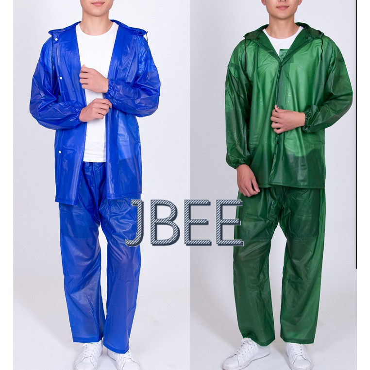 JBEE J0095 Outdoor RainCoat Suit hiking bike motorcycle rain coat