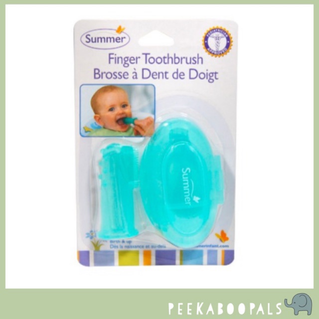 summer infant finger toothbrush