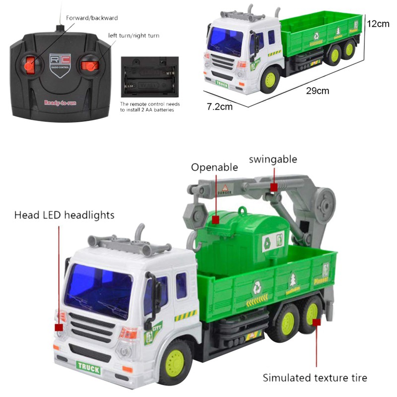 rc garbage truck