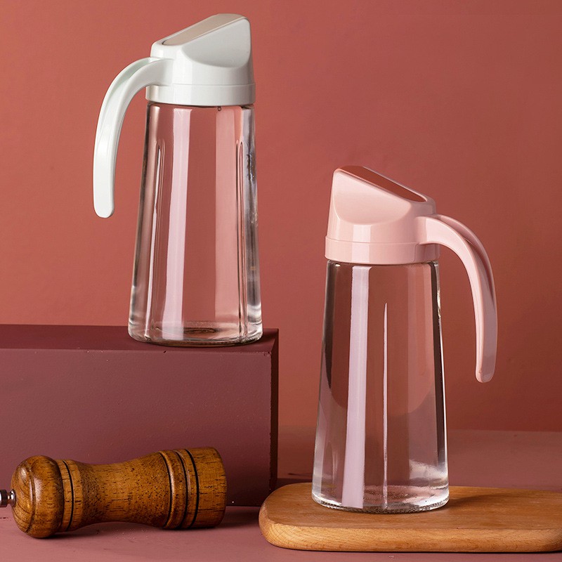 750ml 630ml 300ml Glass Oil Container Soy Sauce Container Oil Dispenser