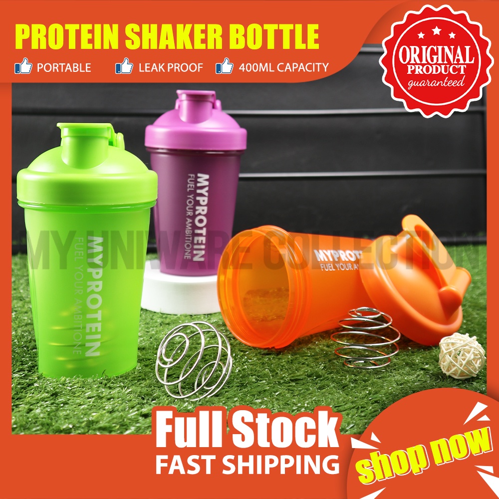 Buy PowerMax Fitness PSB-4S-B (400ml) Protein Shaker Bottle with
