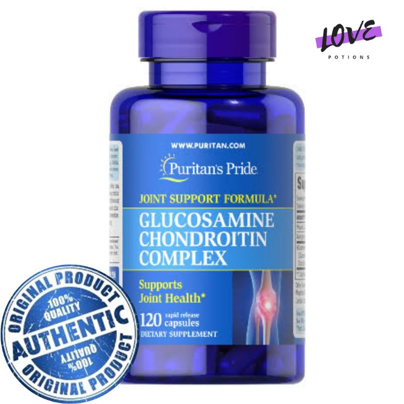 Puritans Pride Glucosamine Chondroitin Complex Shopee Philippines