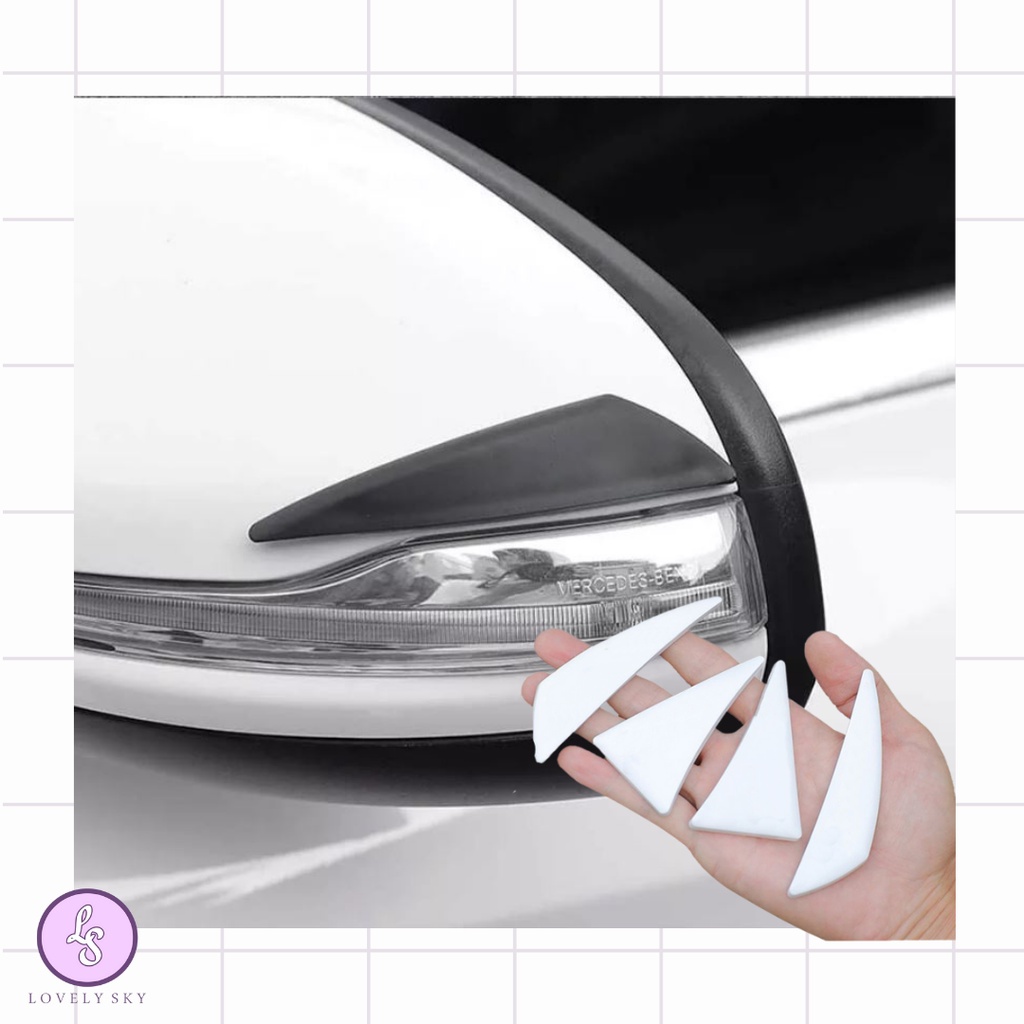 4pcs Car Door Corner Cover Anticollision Antiscratch Protection Cover