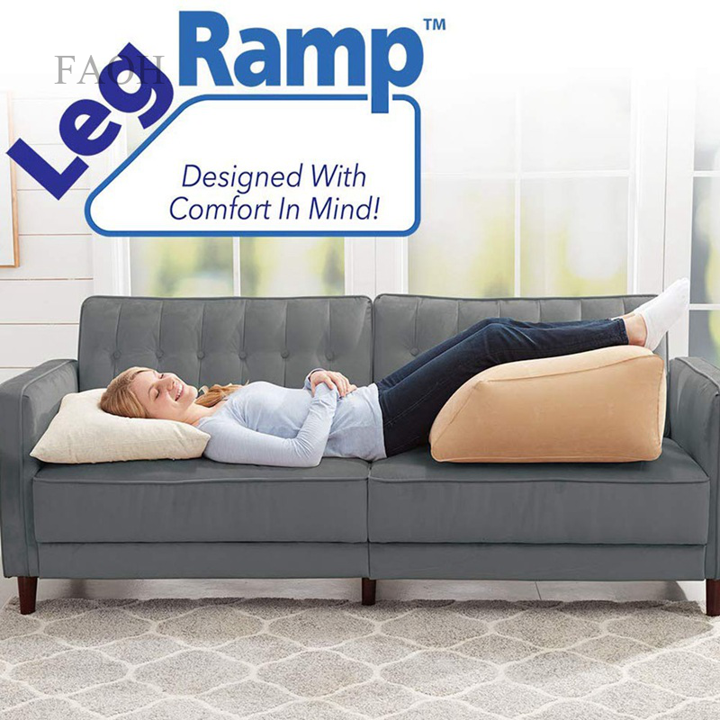 inflatable leg elevation pillow