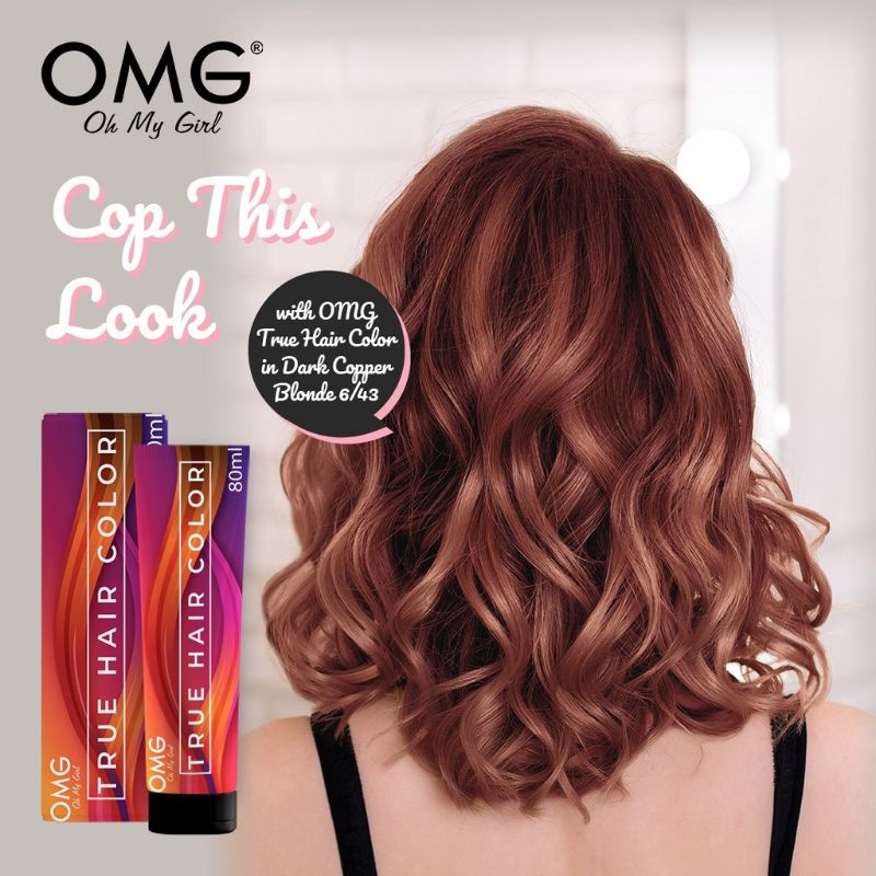OMG True Hair Color Hair Coloring Cream 80ml Shopee Philippines