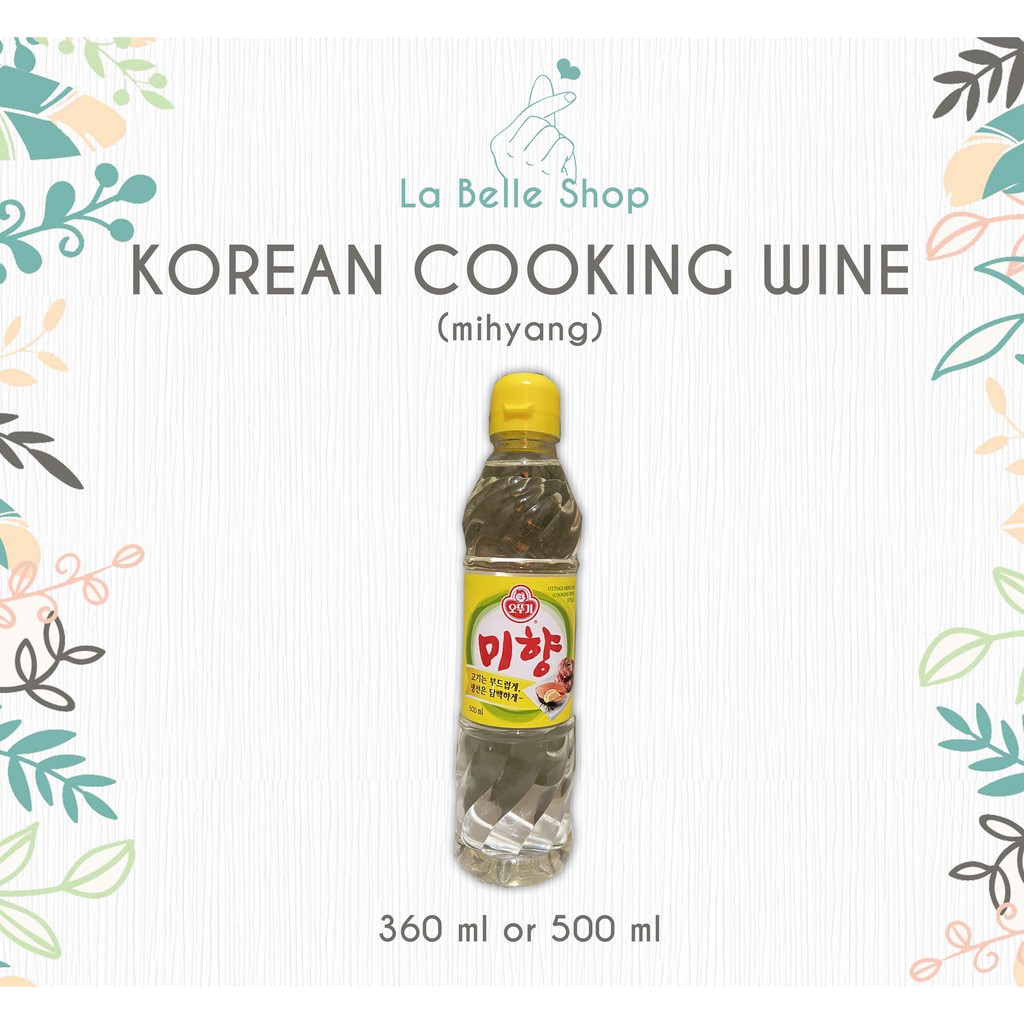 Korean Cooking Wine Mihyang (Ottogi/360ml/500ml) Shopee Philippines