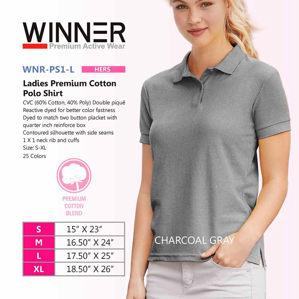 gray polo shirt womens