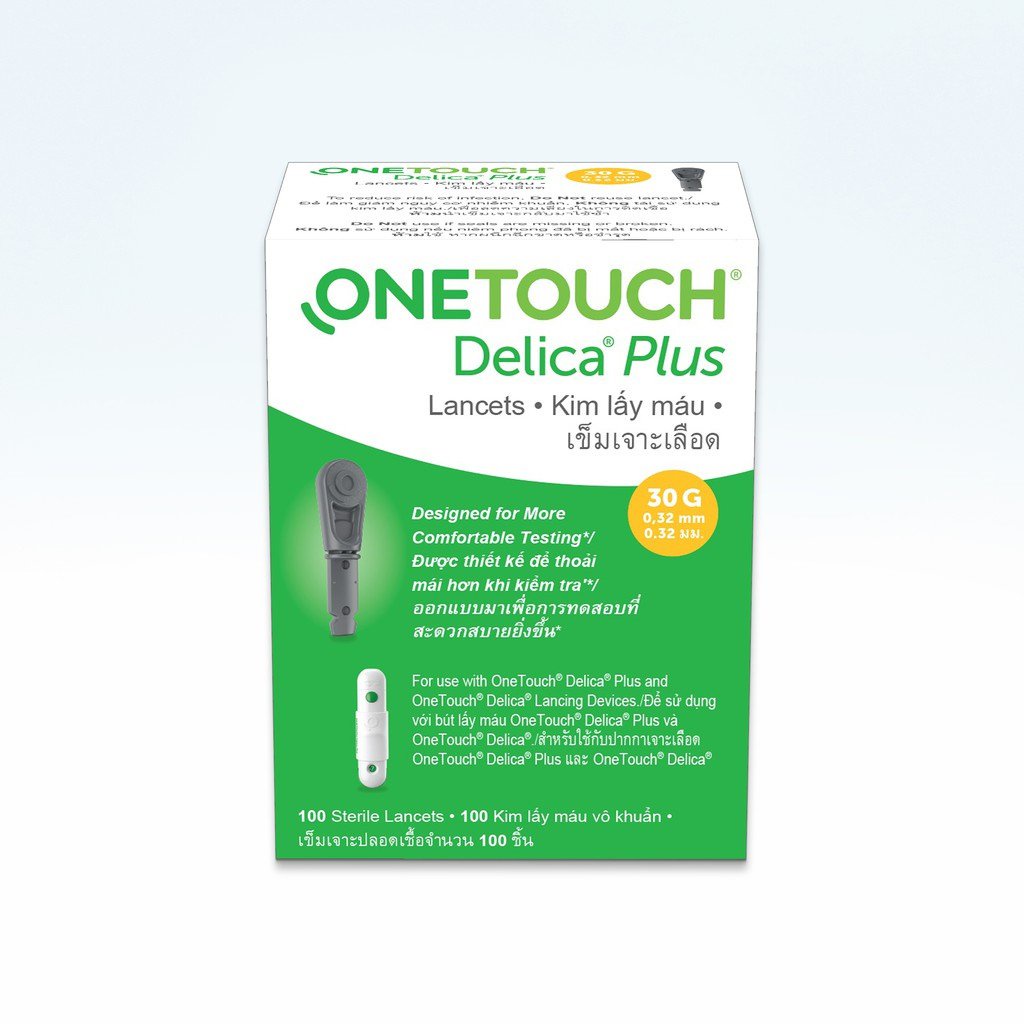 Delica Plus Lancets 100's Blood glucose monitor Shopee