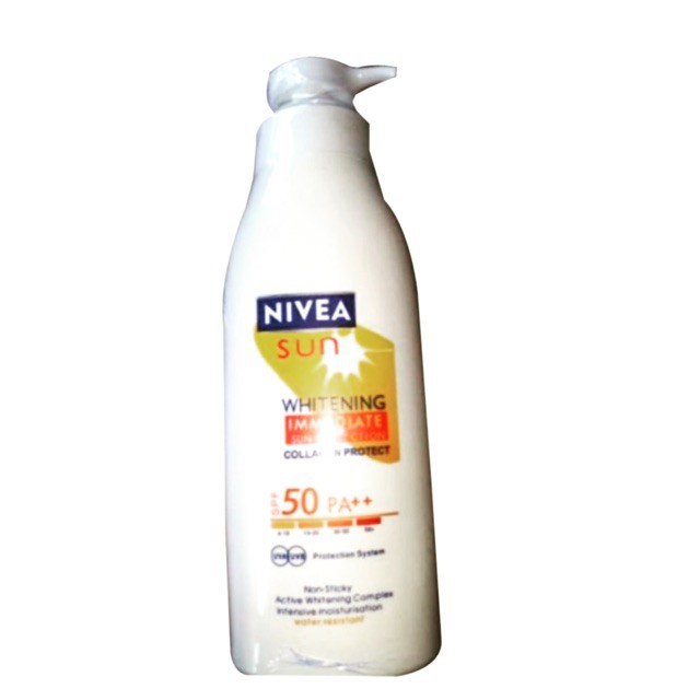 nivea lotion sun protection