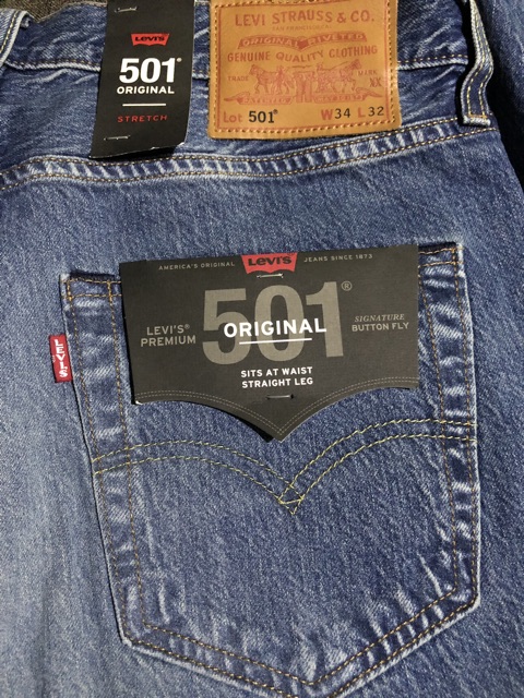 levis 501 stretch