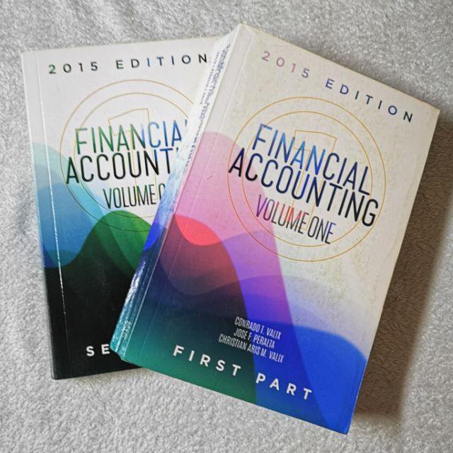 Financial Accounting Volume 1 2015 Edition Valix Peralta Valix Shopee Philippines