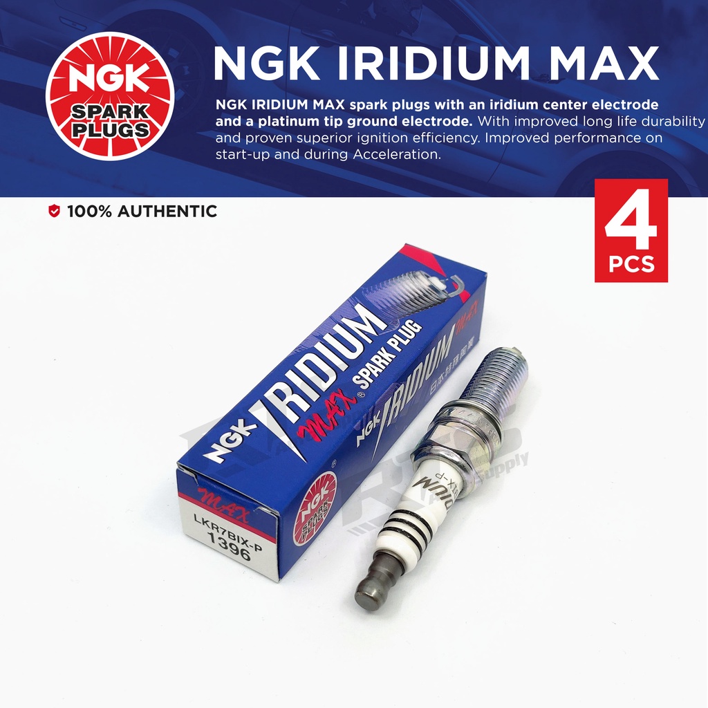 送料無料 NGK 日本特殊陶業 イリジウムプラグMAX 1396 LKR7BIXP 3本セット 祝開店！大放出セール開催中