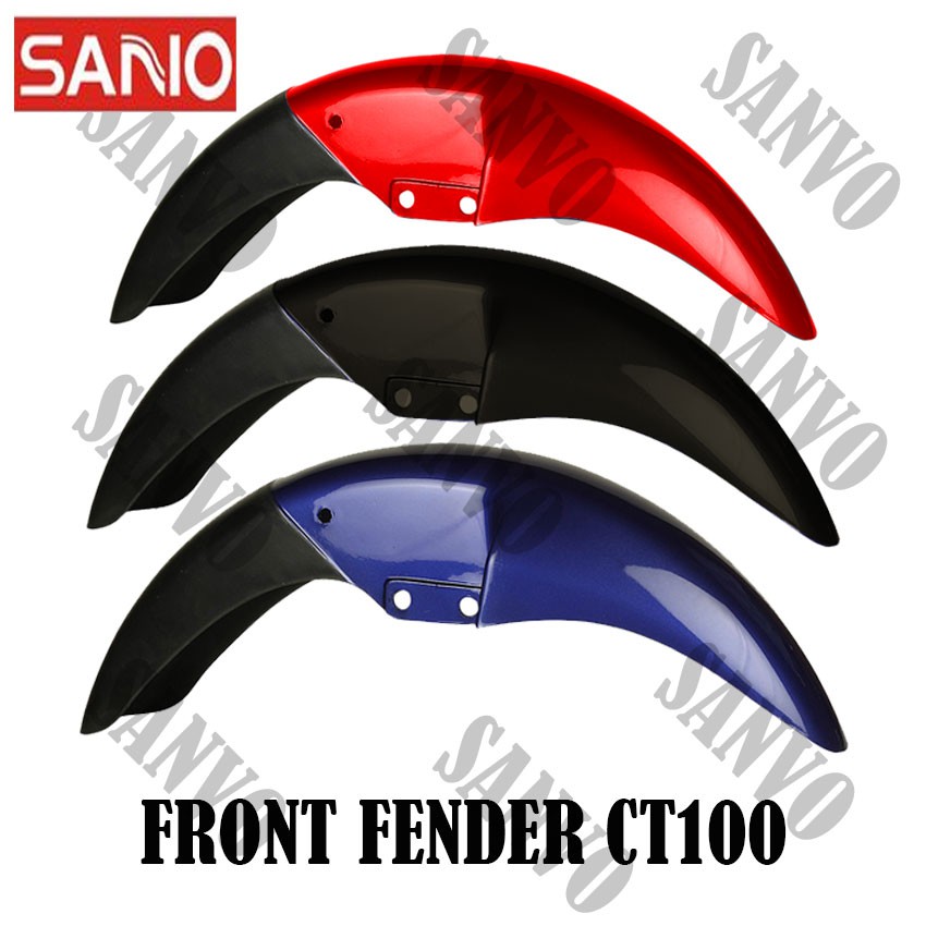 bajaj ct 100 front mudguard