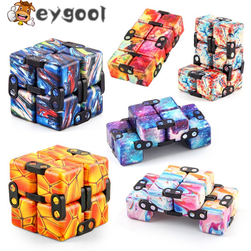 Cubo Fidget Anti-estrés Con 6 Funciones – Juguete Sensorial Con Botones, Joystick, Rodillo, Interruptor Y Engranajes, De Plástico ABS Y Metal, Ideal Para Niños Y Adultos Con TDAH, Ansiedad O Autismo