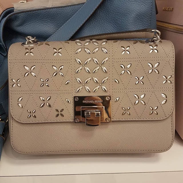 mk silver bag