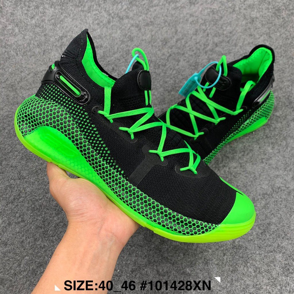 curry 6 neon green