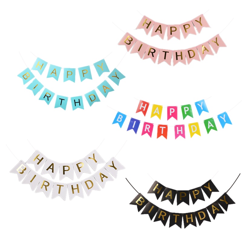 3meter Party Needs Happy Birthday Banner Party Supplies Decorations ...