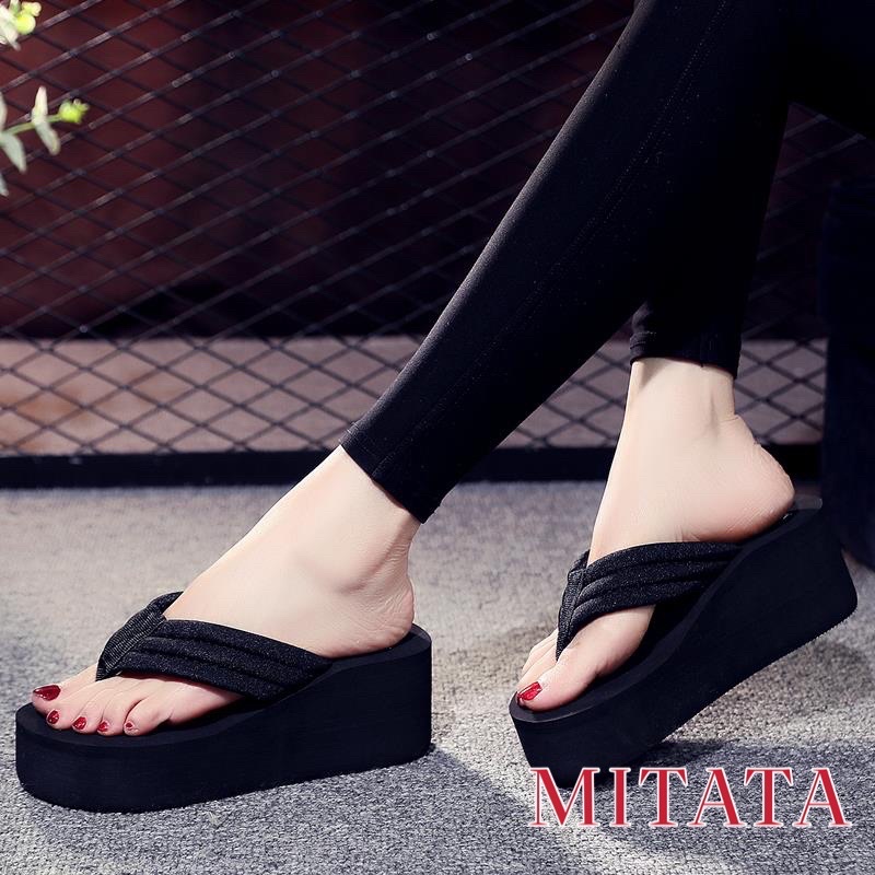 MITATA 7cm height lightweight Flip Flop for women Shopee Philippines