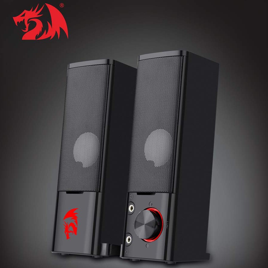 Redragon GS550 Orpheus PC Gaming Speakers, 2.0 Channel Stereo Shopee