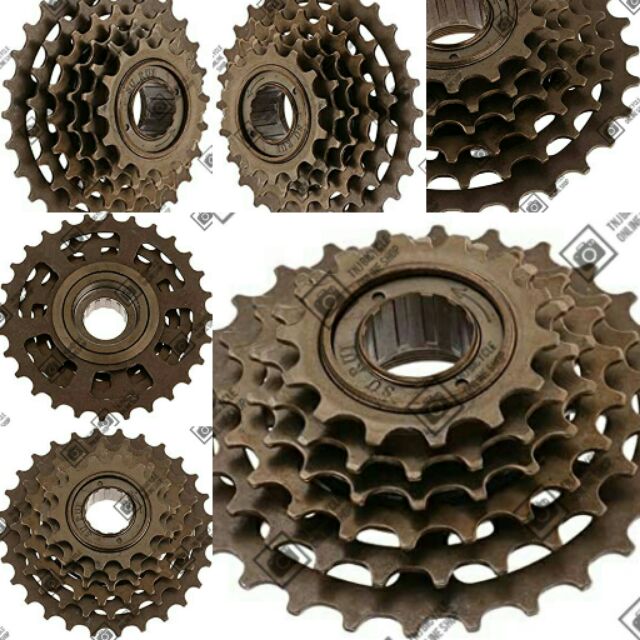 8 speed thread type cogs