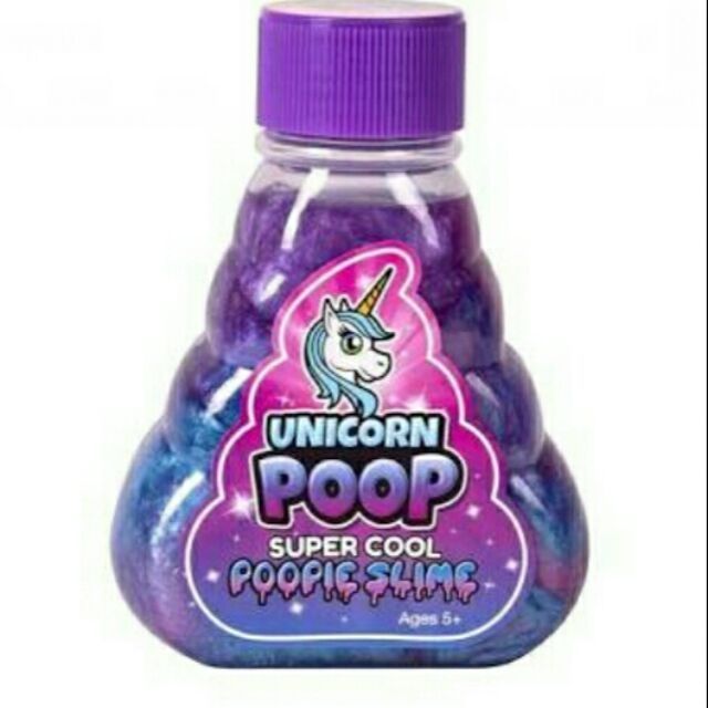 glitter slime pooping unicorn