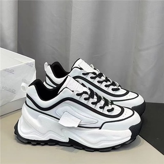 Ins korean shoes rubber white shoes for women thick bottom #1579