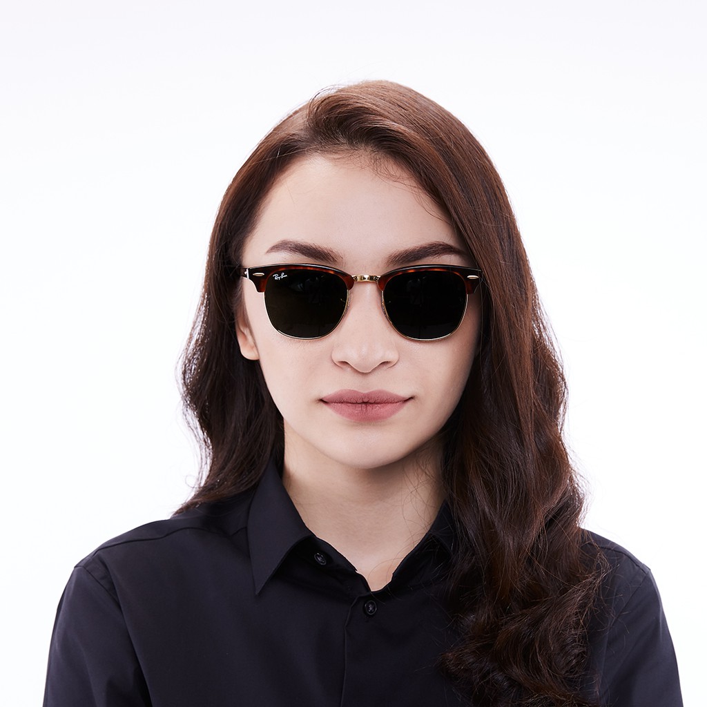 Ray Ban Clubmaster Rb3016 W0366 Sunglasses Shopee Philippines