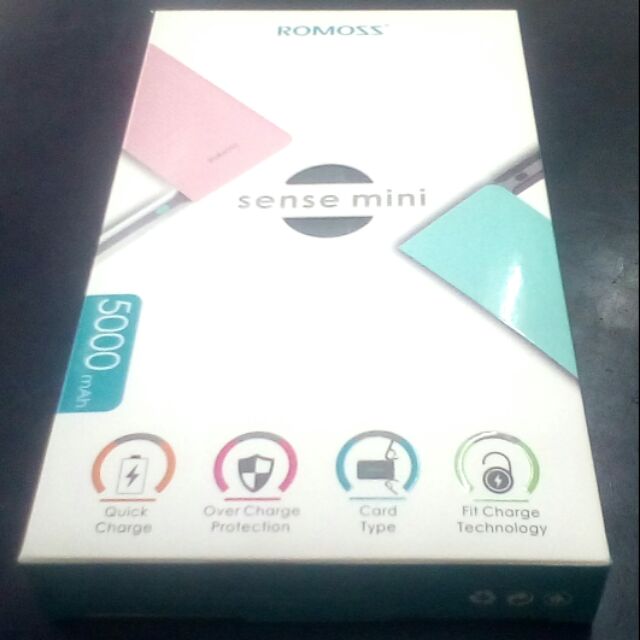 Authentic Romoss Sense Mini Powerbank Mah Shopee Philippines