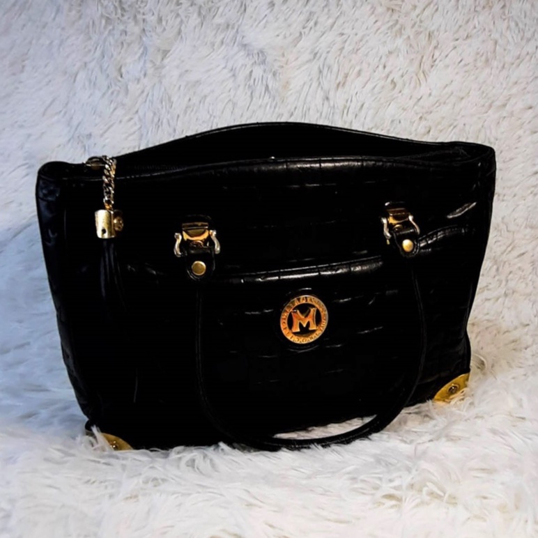 PB007 Metrocity Preloved 3 Compartment Office Bag Shopee Philippines