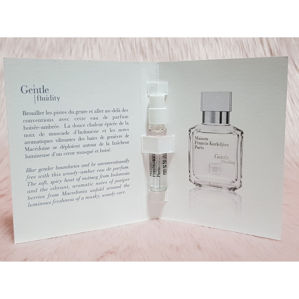 Maison Francis Kurkdjian Paris Gentle Fluidity Edp Sample Spray 2ml Shopee Philippines