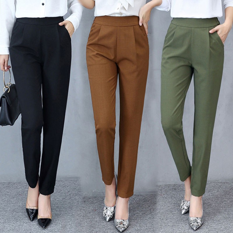 slim suit trousers womens