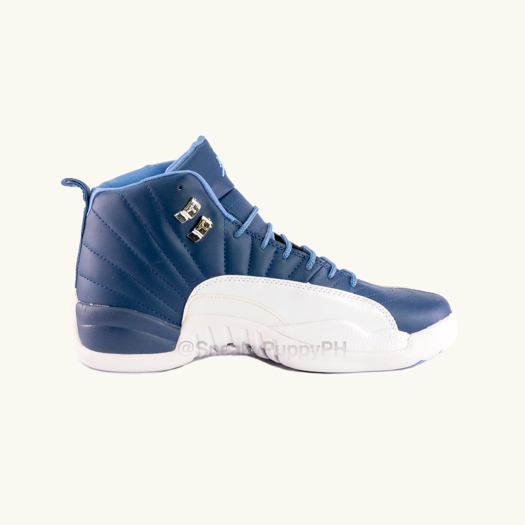 stone blue jordan 12