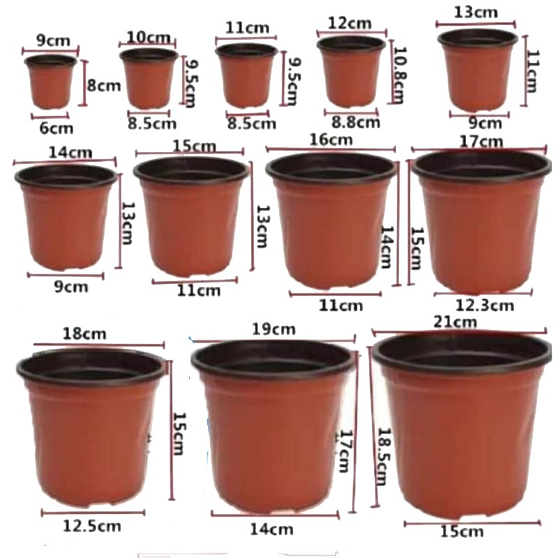 Plastic Plant Pot Sizes | Hot Sex Picture