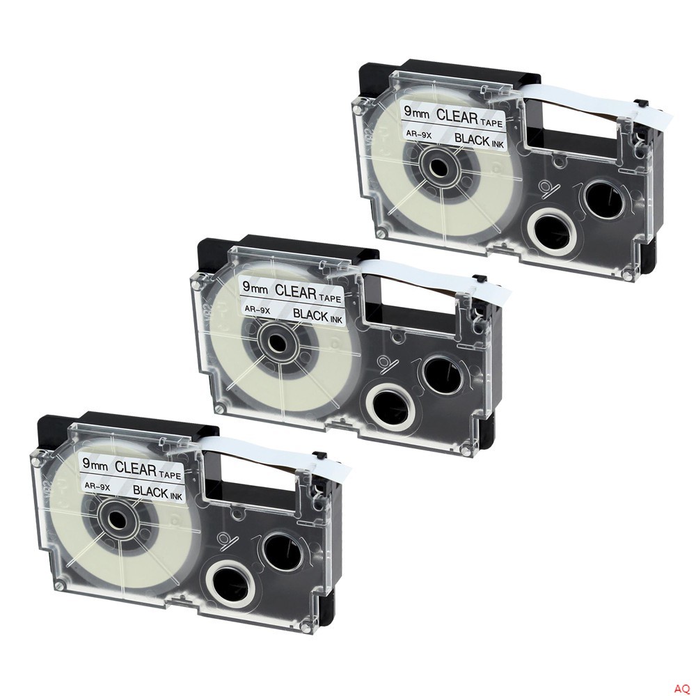 XR9X XR9X Label Printer Tape Compatible CASIO EzLabel KL100 KL120